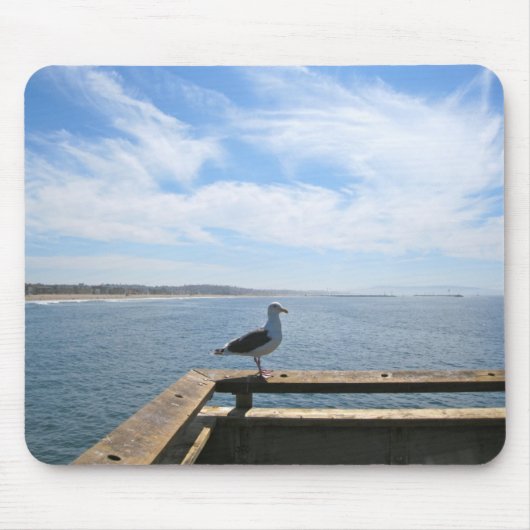 Tapis De Souris Mouette pittoresque Mousepad (Devant)