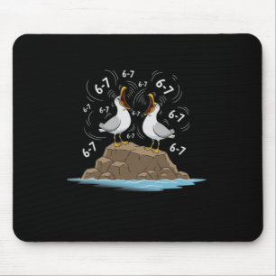 Tapis De Souris Mouettes Drôles Six Sept 67 Mem Prof Hommes Femmes