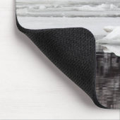 Tapis De Souris Mouettes sur la glace (Coin)