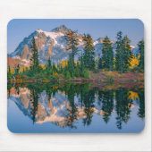 Tapis De Souris Mount Shuksan mirrored in Reflection Lake (Devant)