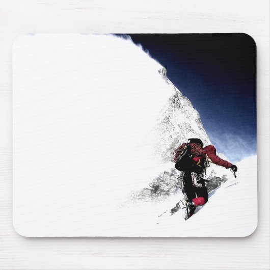 Tapis De Souris Mountain Climat Sports extrêmes (Devant)