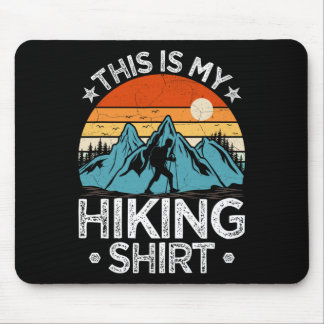 Tapis De Souris Mountain Hiking Adventure Vintage This Is My Hikin
