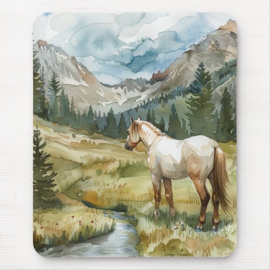 Tapis De Souris Mountain Horse (Devant)