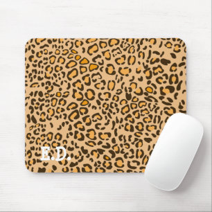 TAPIS DE SOURIS MOUSE EMPREINTE DE LÉOPARD