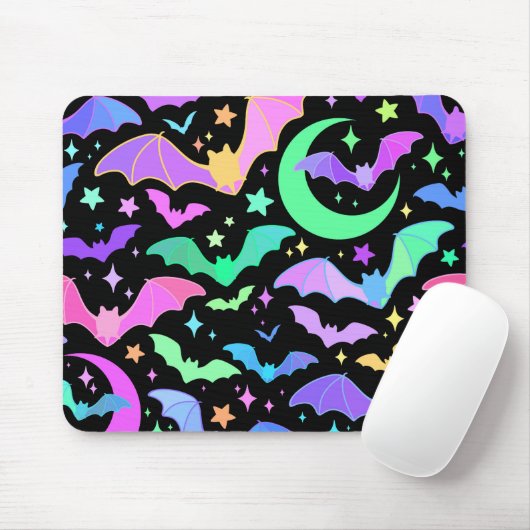 Tapis De Souris Mouse pad "Bats" (Avec souris)