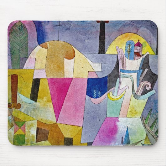 Tapis De Souris MOUSE PAD - Colonnes noires dans un paysage (1919) (Devant)