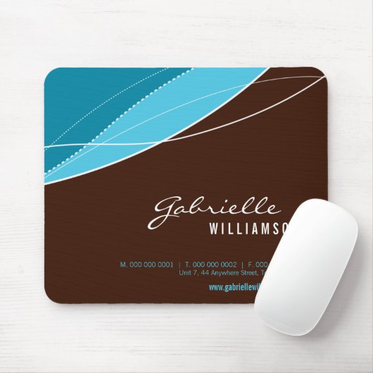 Tapis De Souris MOUSE PAD :: élégance moderne 9 (Avec souris)