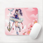 Tapis De Souris Mouse pad Girl Anime collection (Avec souris)