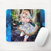 Tapis De Souris Mouse pad Girl Anime collection (Avec souris)