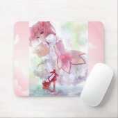 Tapis De Souris Mouse pad Girl Anime collection (Avec souris)