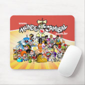 Tapis De Souris Mouse Pad Groupe Mundo Cannibale (Avec souris)