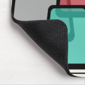 Tapis De Souris Mouse Pad MidMod Art Landscape 1.1 (Coin)