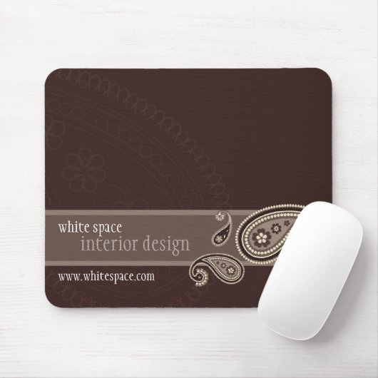 Tapis De Souris MOUSE PAD :: Paisley 2 (Avec souris)