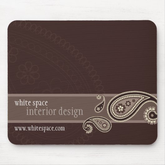 Tapis De Souris MOUSE PAD :: Paisley 2 (Devant)