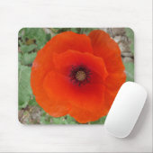 Tapis De Souris Mouse PAD. Poppy (Coquelicot) (Avec souris)
