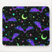Tapis De Souris Mouse pad - "Purple bats" (Devant)