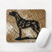Tapis De Souris Mouse Pad Rhodesian Ridgeback Wood (Avec souris)