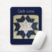 Tapis De Souris Mouse Pad - Star Quilt Pattern (Avec souris)