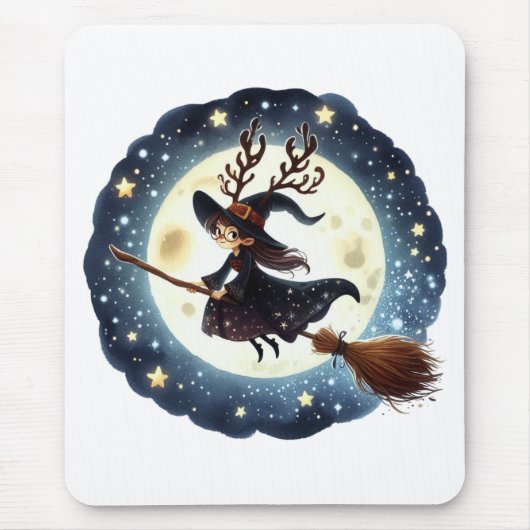 Tapis De Souris Mouse Pad Viagem da Bruxa Natalina (Devant)