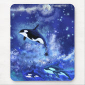 Tapis De Souris Mouse Pad with Orcas (Devant)