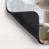 Tapis De Souris Mouse With a Cup of Coffee (Coin)