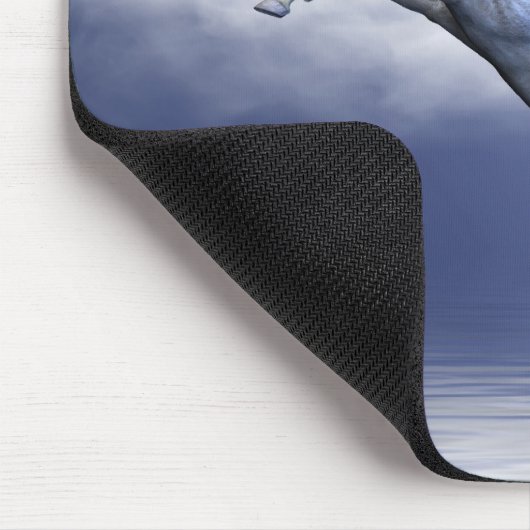 Tapis De Souris Mousepac blanc (Coin)