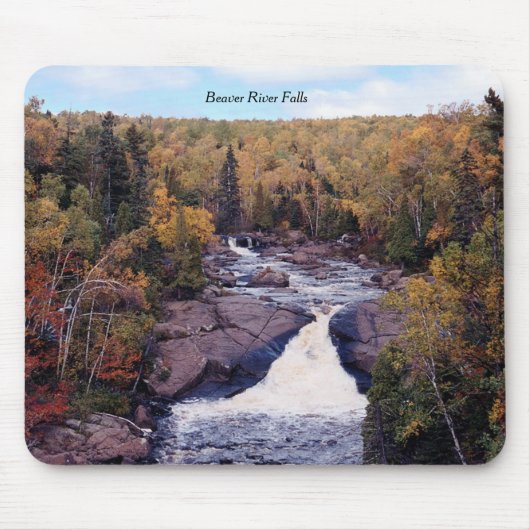 Tapis De Souris Mousepac des chutes de la rivière Beaver (Devant)