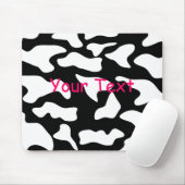 Tapis De Souris Mousepac d'impression de vache (Avec souris)
