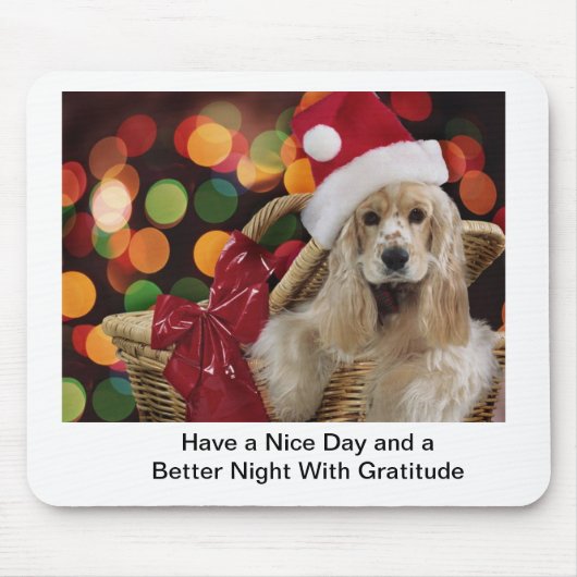 Tapis De Souris Mousepac mignon chien (Devant)