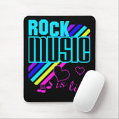 Tapis De Souris Mousepac Rock Music (Avec souris)