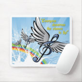 Tapis De Souris Mousepad (Avec souris)