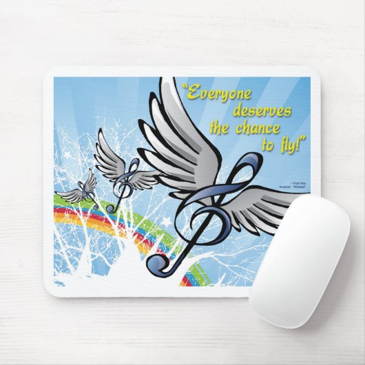 Tapis De Souris Mousepad (Avec souris)