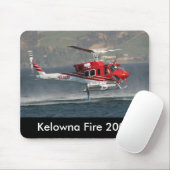Tapis De Souris Mousepad 2009 du feu de Kelowna (Avec souris)