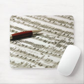 Tapis De Souris mousepad 42 de musique (Avec souris)