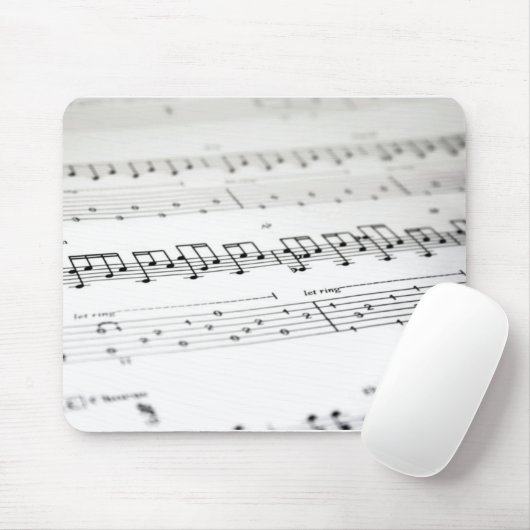 Tapis De Souris mousepad 4 de musique (Avec souris)