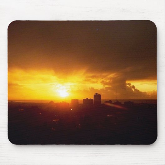 Tapis De Souris mousepad 6 de coucher du soleil (Devant)