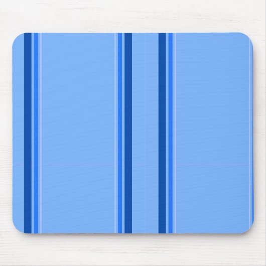 Tapis De Souris Mousepad à bande bleue (Devant)