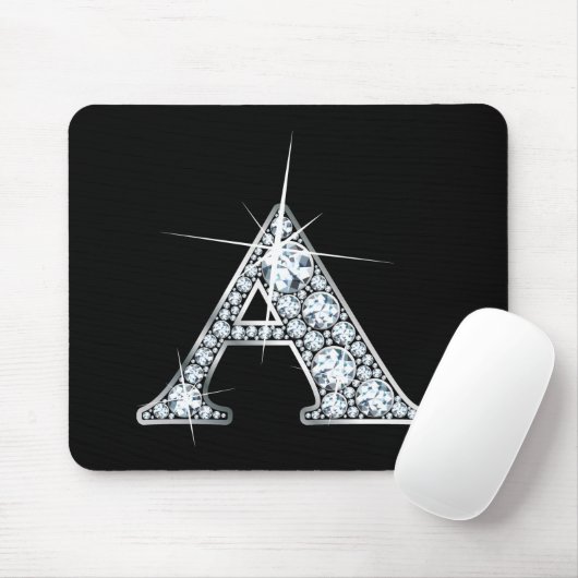 Tapis De Souris Mousepad à bille de diamant (Avec souris)