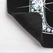Tapis De Souris Mousepad à bille de diamant "U" (Coin)