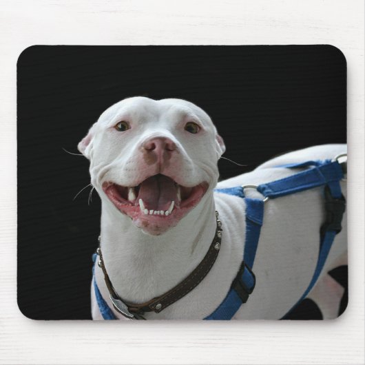 Tapis De Souris Mousepad à bull souriant (Devant)