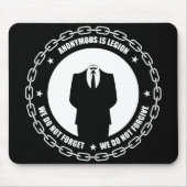 Tapis De Souris Mousepad à chaînes anonyme (Devant)