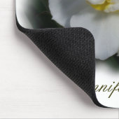 Tapis De Souris Mousepad à fleurs blanches (Coin)