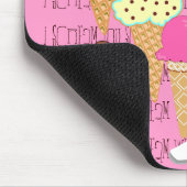 Tapis De Souris Mousepad à la crème glacée (Coin)