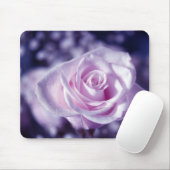 Tapis De Souris Mousepad à la rose rose la plus douce (Avec souris)