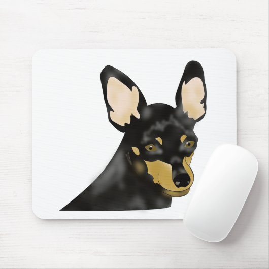 Tapis De Souris Mousepad à menton peint (Avec souris)