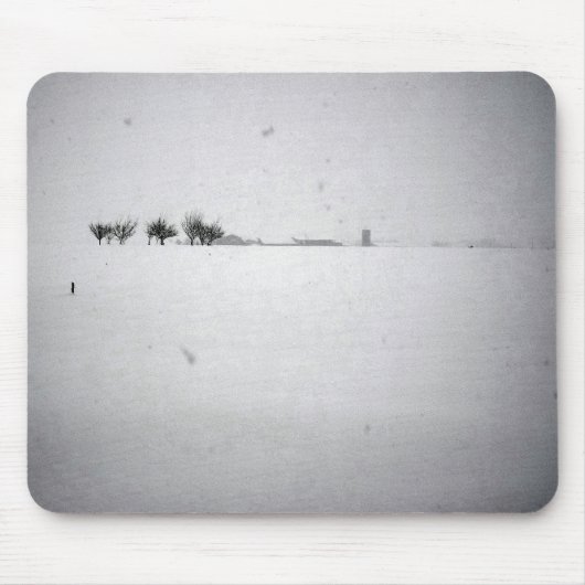 Tapis De Souris Mousepad à neige minimale (Devant)