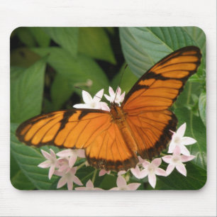 Tapis De Souris Mousepad à papillon orange Julia