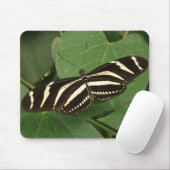 Tapis De Souris Mousepad à papillon zébrée (Avec souris)