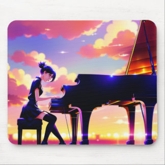 Tapis De Souris Mousepad A pianista anime