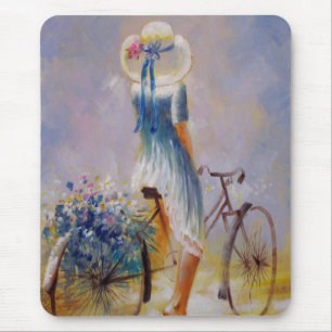 Tapis De Souris Mousepad à vélo vintage